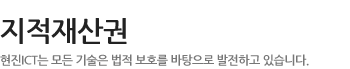 지적재산권 - 현진 ICT의 모든 기술은 법적 보호를 바탕으로 발전하고 있습니다.